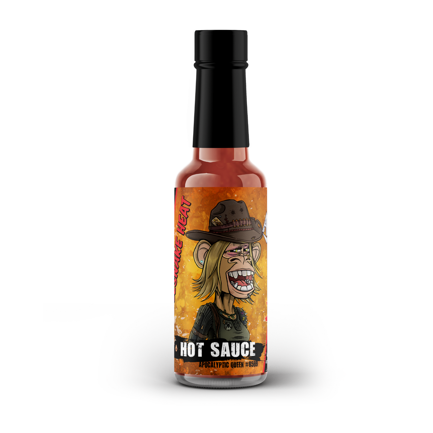 Apocalyptic Queen #8569 Rattlesnake Heat Hot Sauce