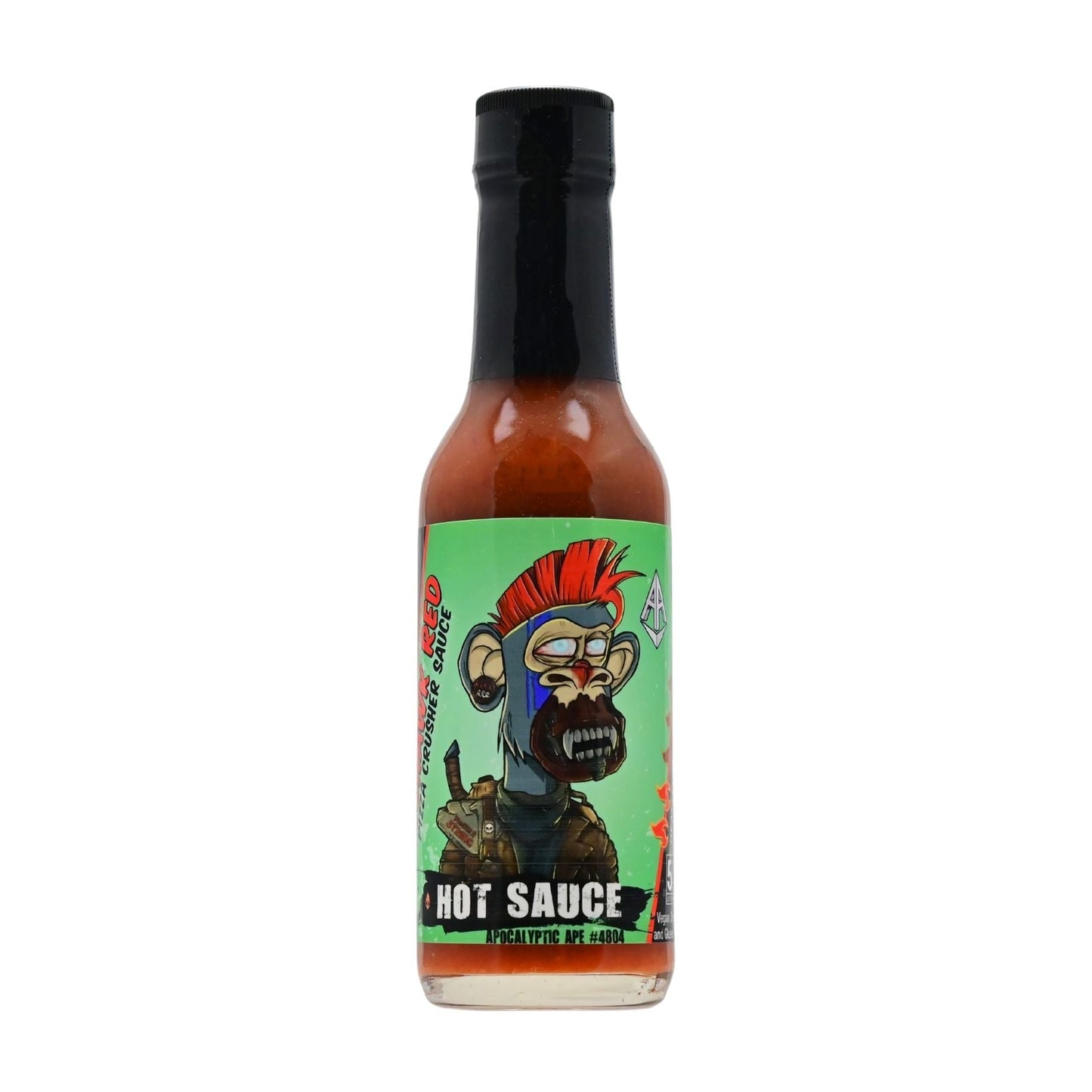 Apocalyptic Ape #4804 Mohawk Red Hot Sauce